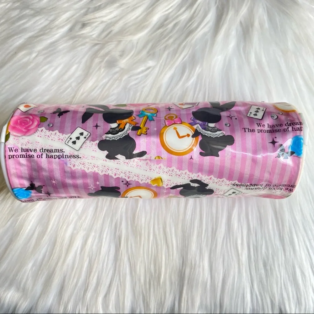 Romafille Alice Wonderland Pencil Case Pouch Make-Up Bag